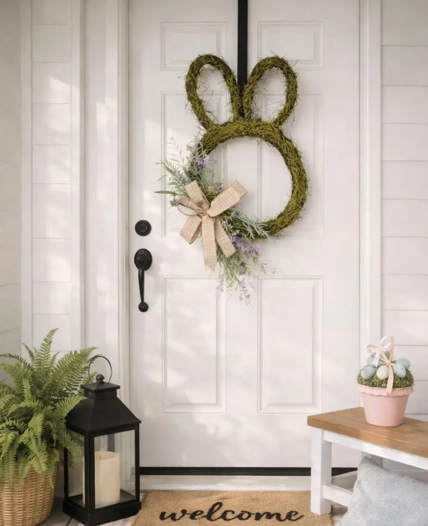 Easter Porch Wreath Ideas