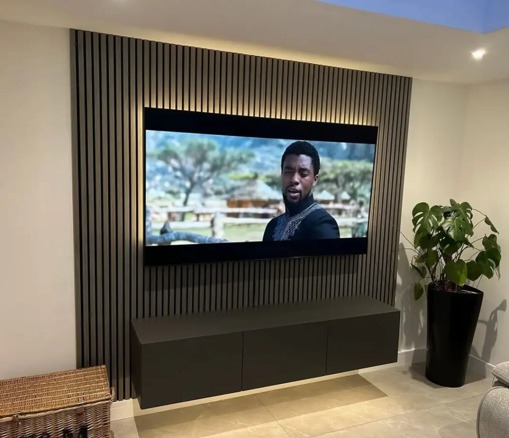 Hidden Cable TV Wall Panels