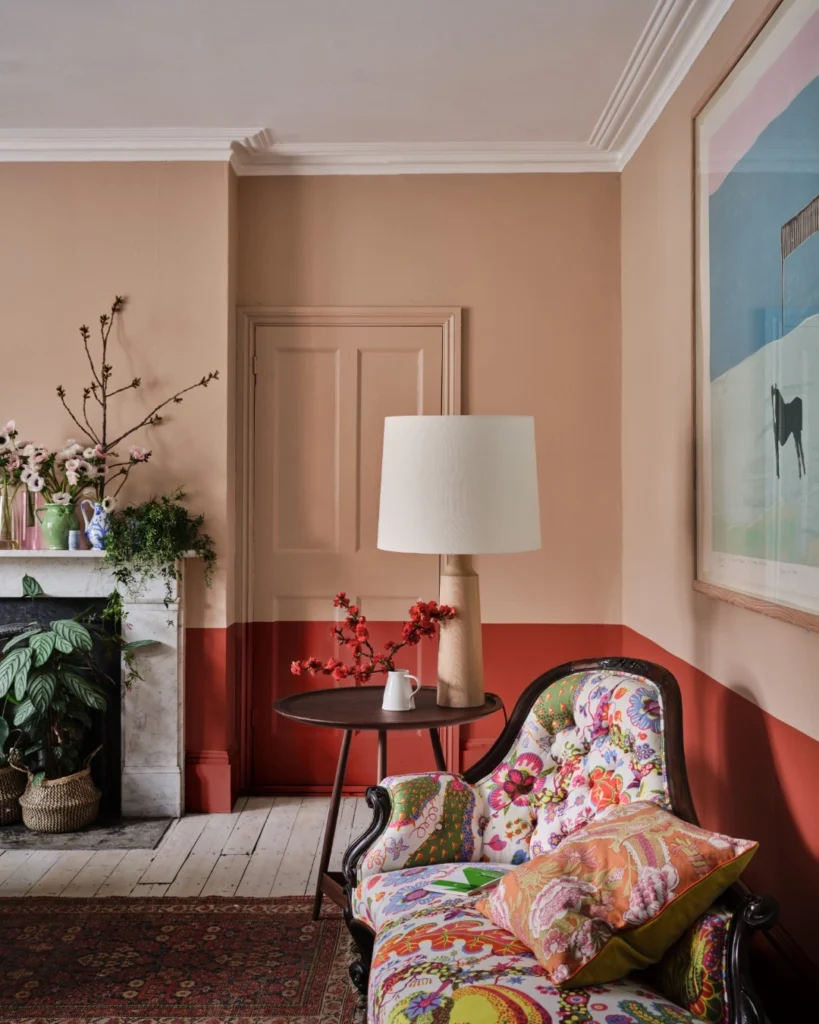 15 Living Room Paint Color Ideas You’ll Love 23 Two Tone Living Room Walls