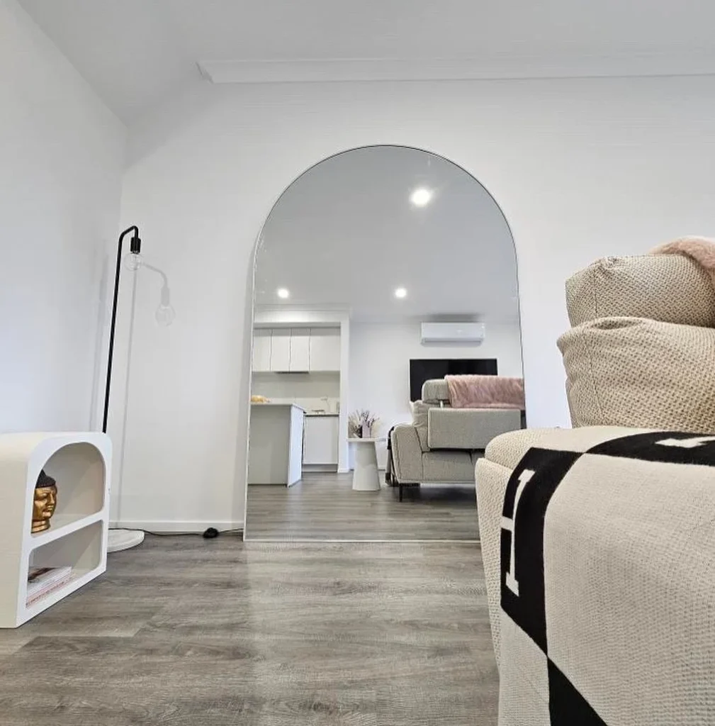 16 Full Length Mirror Ideas to Elevate Your Space 9 Minimalist Frameless Full Mirrors