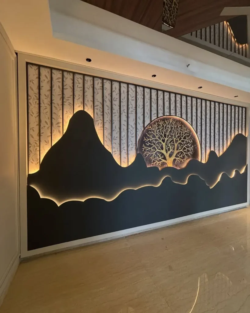 Contemporary MDF Feature Walls