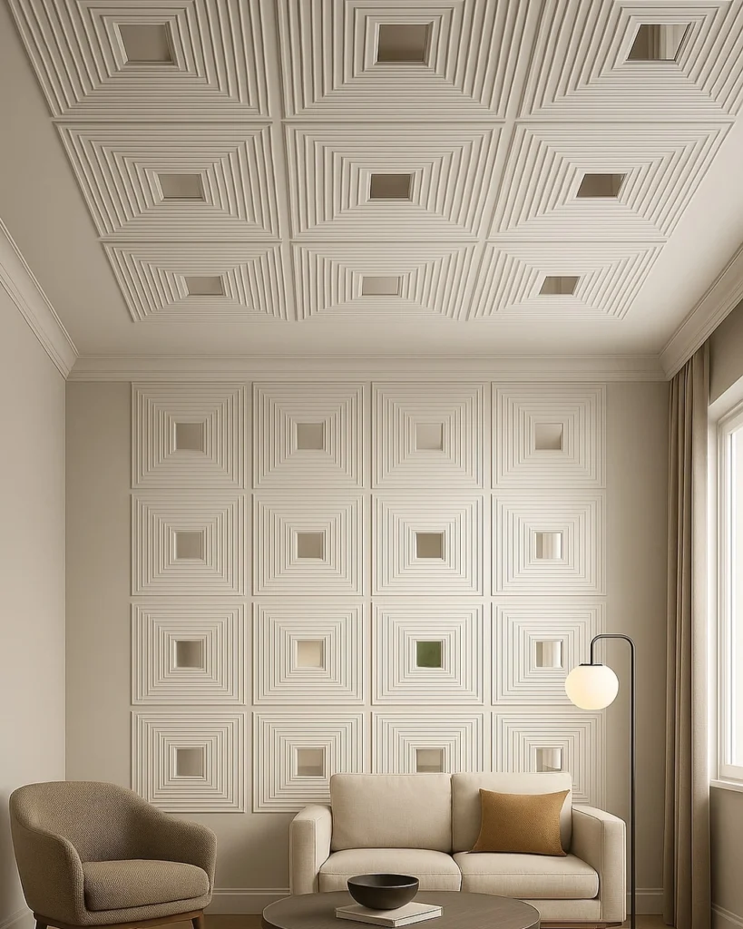 Mirrored Wall Panels Decor