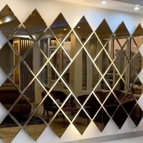 Modern Mirrored Wall Panels