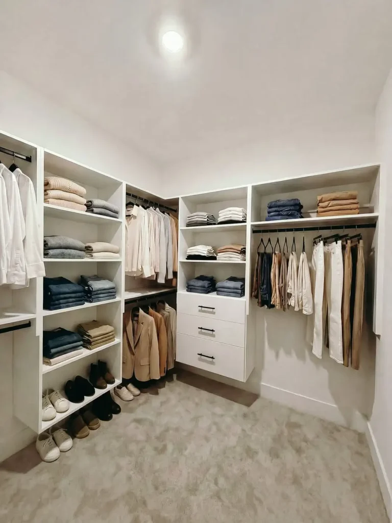 16 Wall Closet Ideas to Upgrade Your Space 31 White Modern Wall Closets