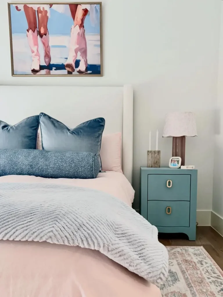 Soft Pastel Bedroom Shades
