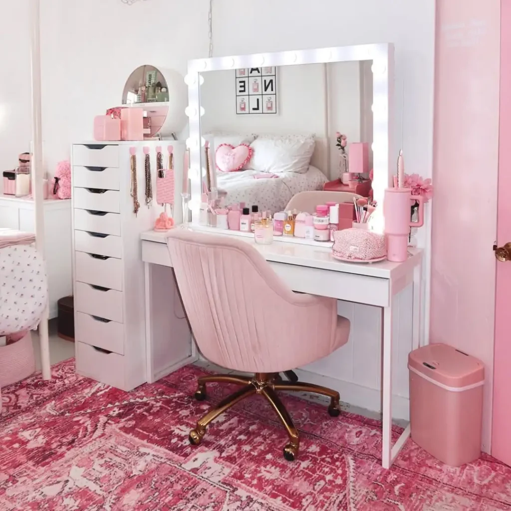 17 Vanity Organization Ideas For a calm, Stylish Vanity 39 Aesthetic Vanity Display Styling