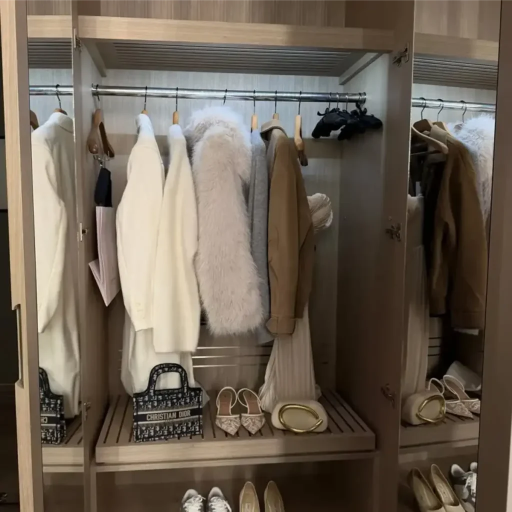 coat closet organization