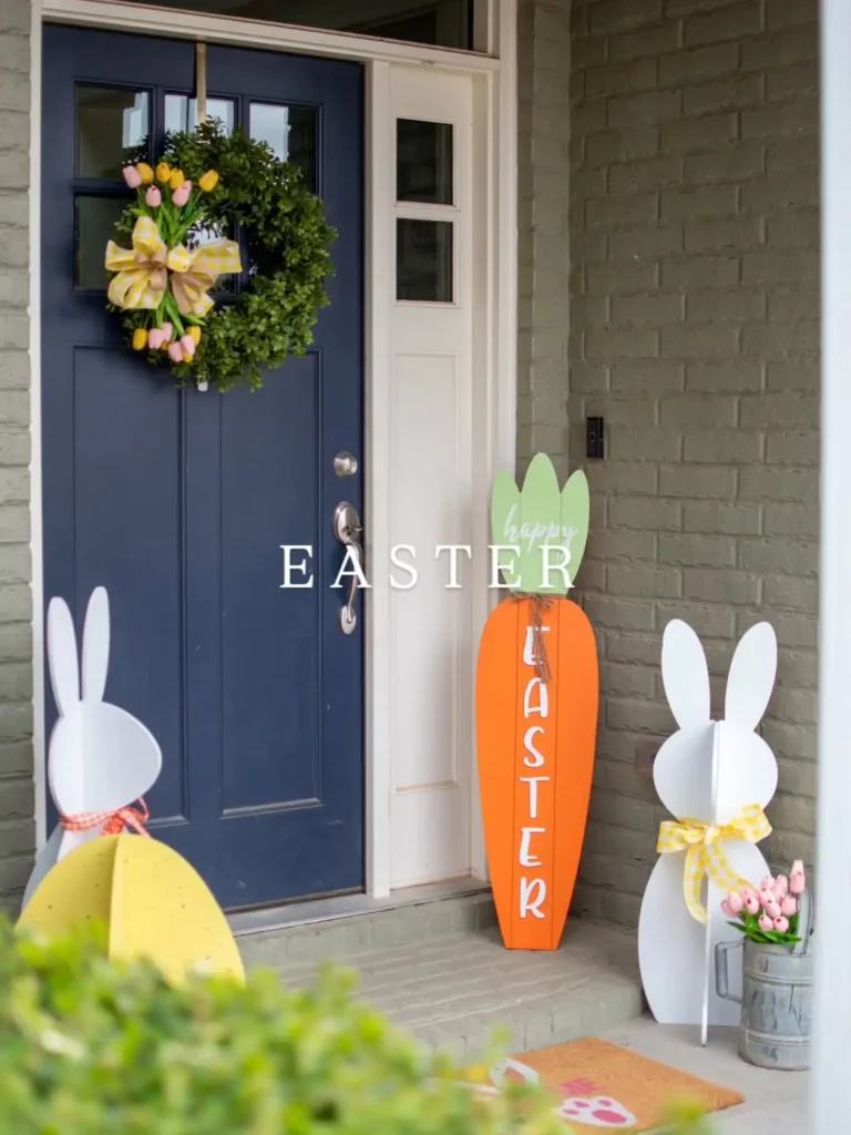 Easter Front Door Decor