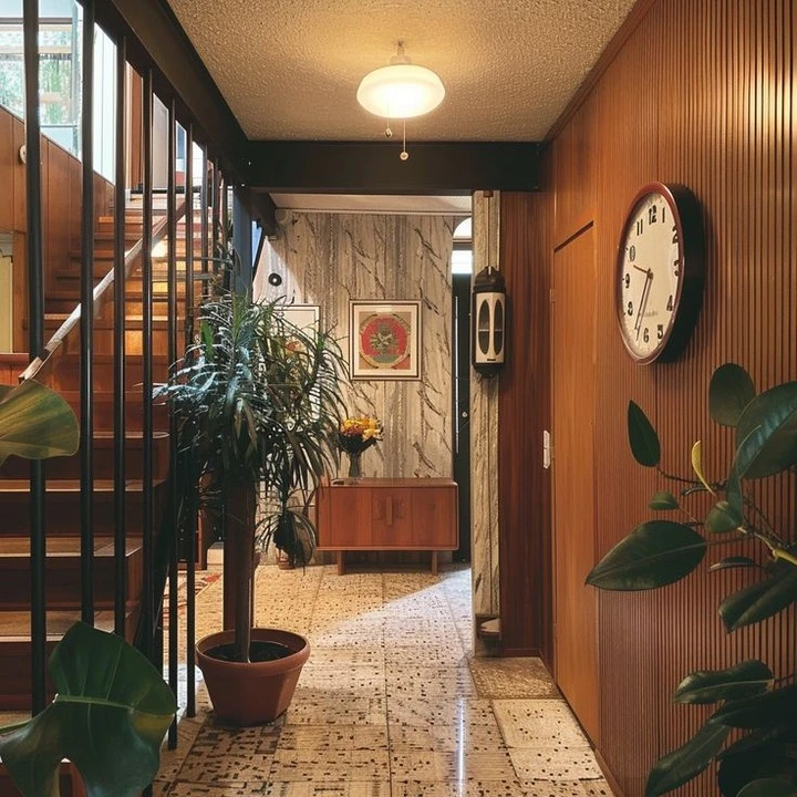 Mid Century Wood Wall Textures