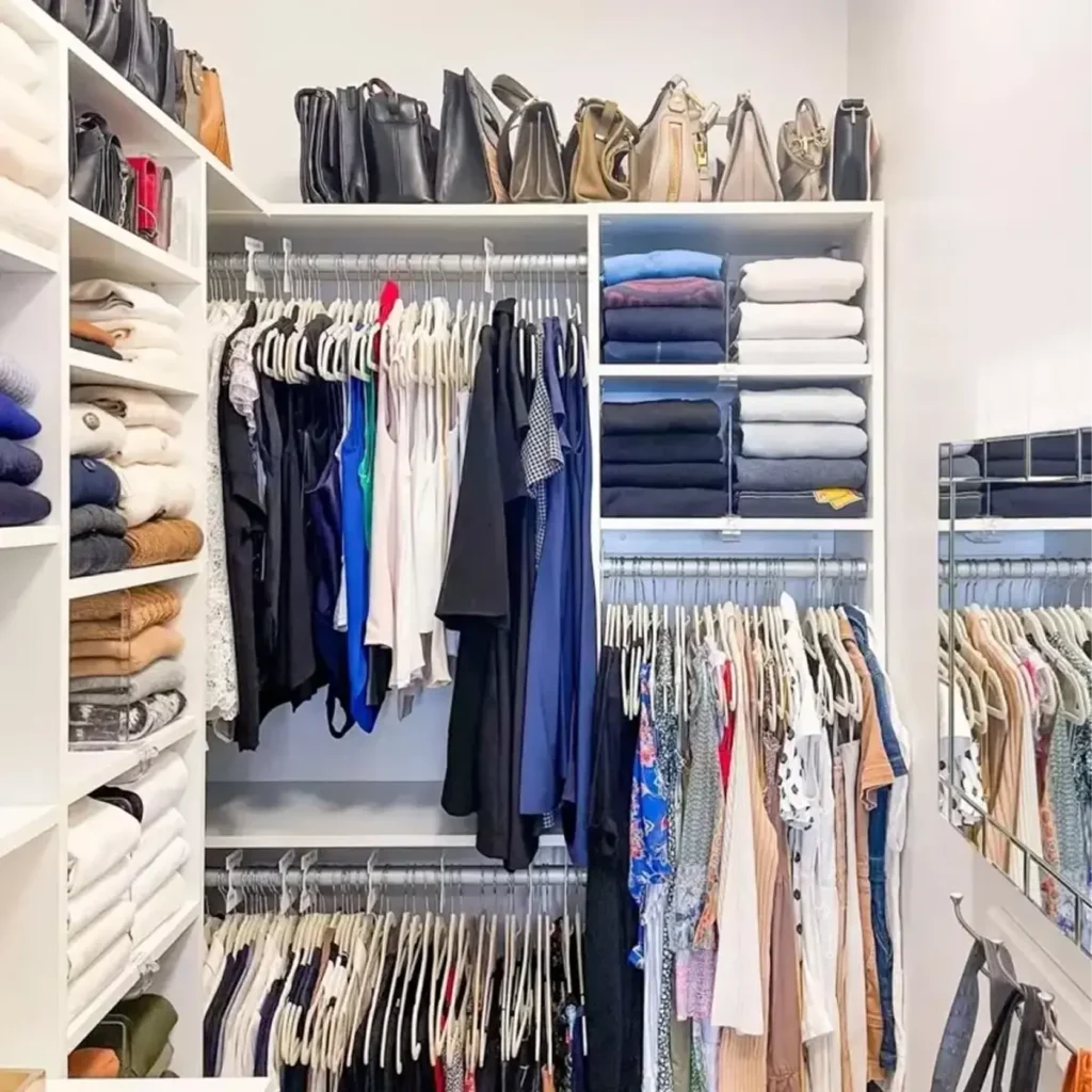 16 Small Closet Organization Ideas To Maximize Space 1 small closet organization