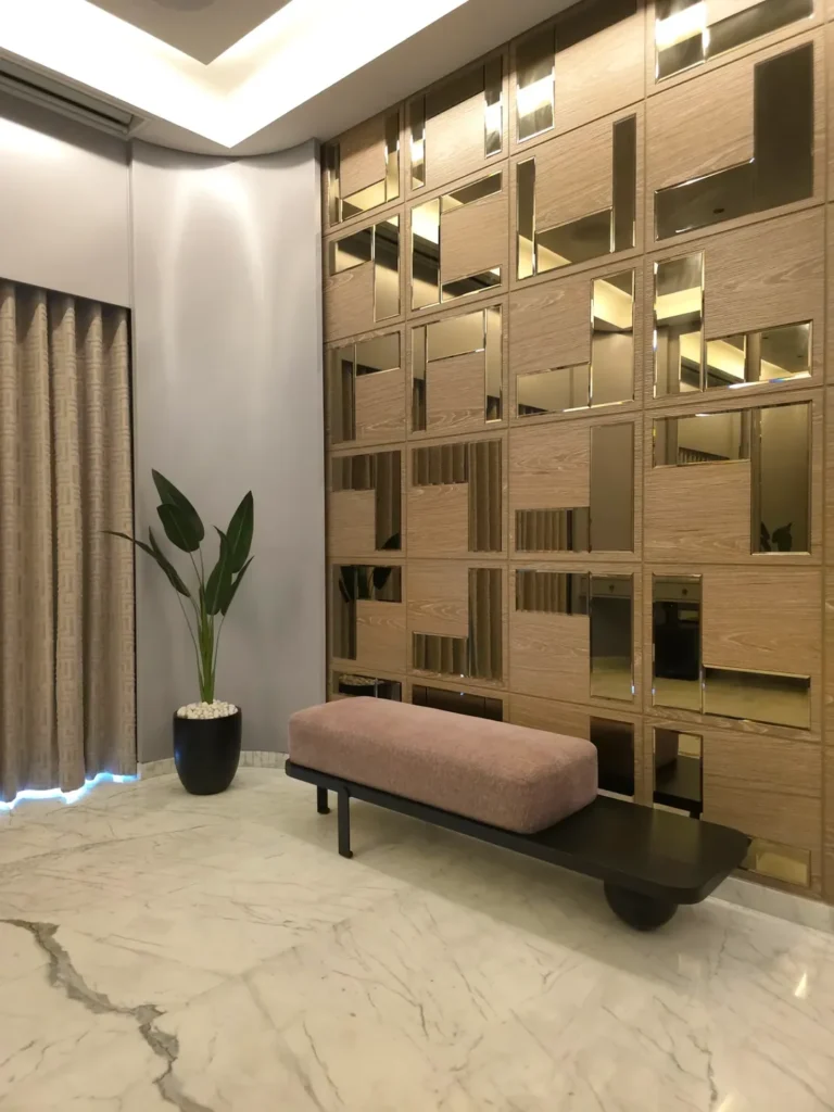 Luxury Mirrored Feature Walls