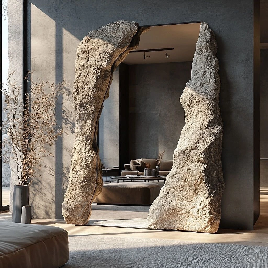 Contemporary Mirror Wall Sculptures