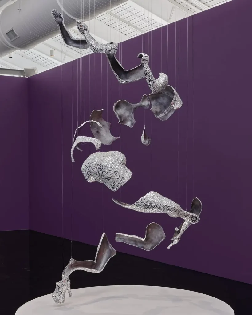 Mirror Shard Sculpture Art